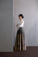 SILK BROCADE SKIRT