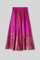 Silk Brocade Skirt