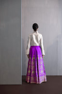 SILK BROCADE SKIRT