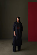 بنطلون حريري منسوج يدويًا