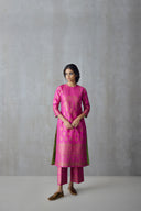 Silk Brocade Tunic Set