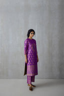 Silk Brocade Tunic Set