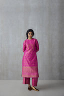 Silk Brocade Tunic Set