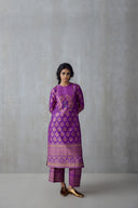 Silk Brocade Tunic Set