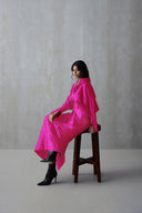 فستان حريري