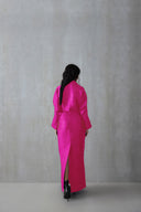 فستان حريري