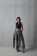 Silk Brocade Palazzo