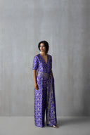 Silk Brocade Jumpsuit