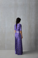 Silk Brocade Jumpsuit