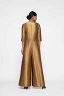Handwoven Silk Brocade Jumpsuit