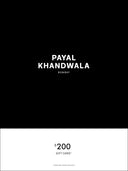 PAYAL KHANDWALA Gift Card