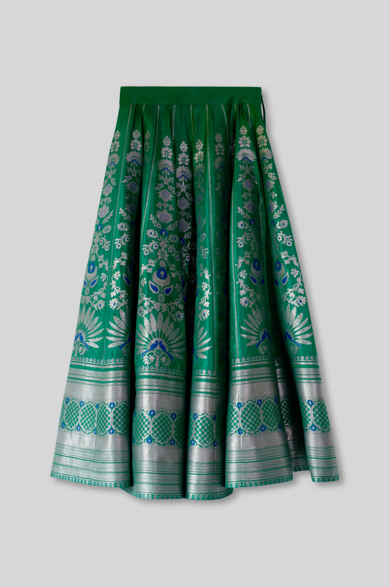 Silk Brocade Lehenga