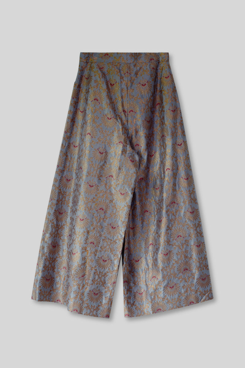 Silk Brocade Palazzo