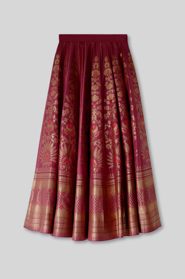 Silk Brocade Lehenga