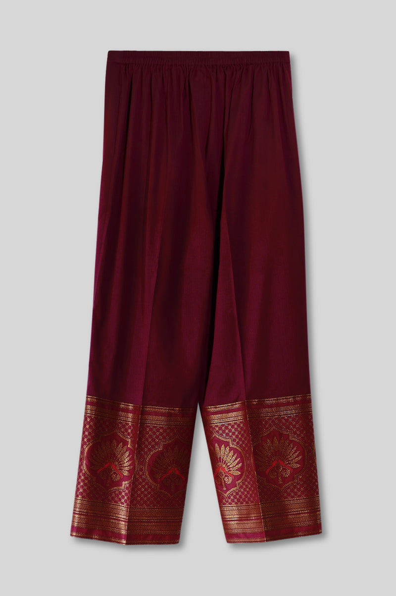 Silk Brocade Kurta Set