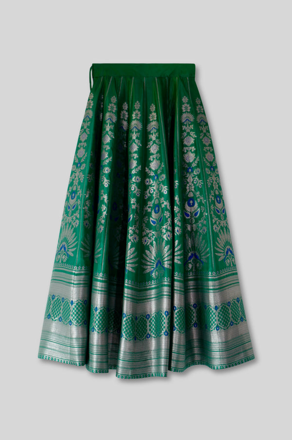 Silk Brocade Lehenga