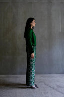 Silk Brocade Culotte