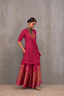 Silk Brocade Kurta