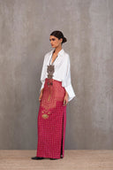 Silk Brocade Dress