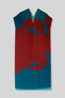 Pleated V-Neck Tunic Set