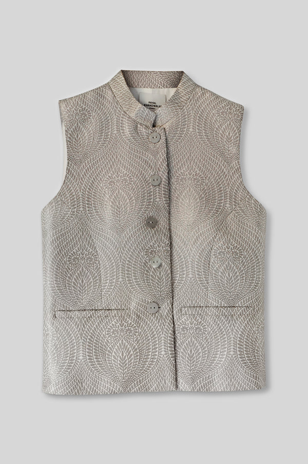 Handwoven Silk Brocade Jacket