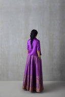 Silk Brocade Skirt
