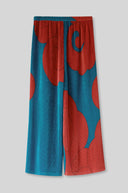 Pleated V-Neck Tunic Set