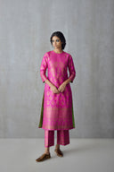 Silk Brocade Tunic Set