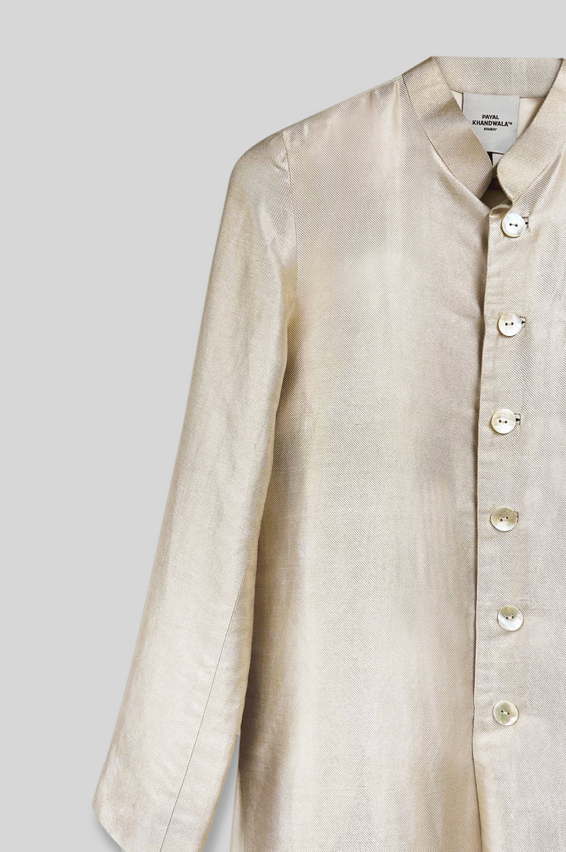 Handwoven Silk Brocade Sherwani