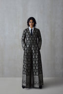 Silk Brocade Jumpsuit