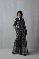 Silk Brocade Jumpsuit