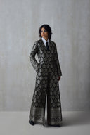 Silk Brocade Jumpsuit