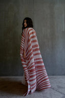 Pleated Kimono Cape