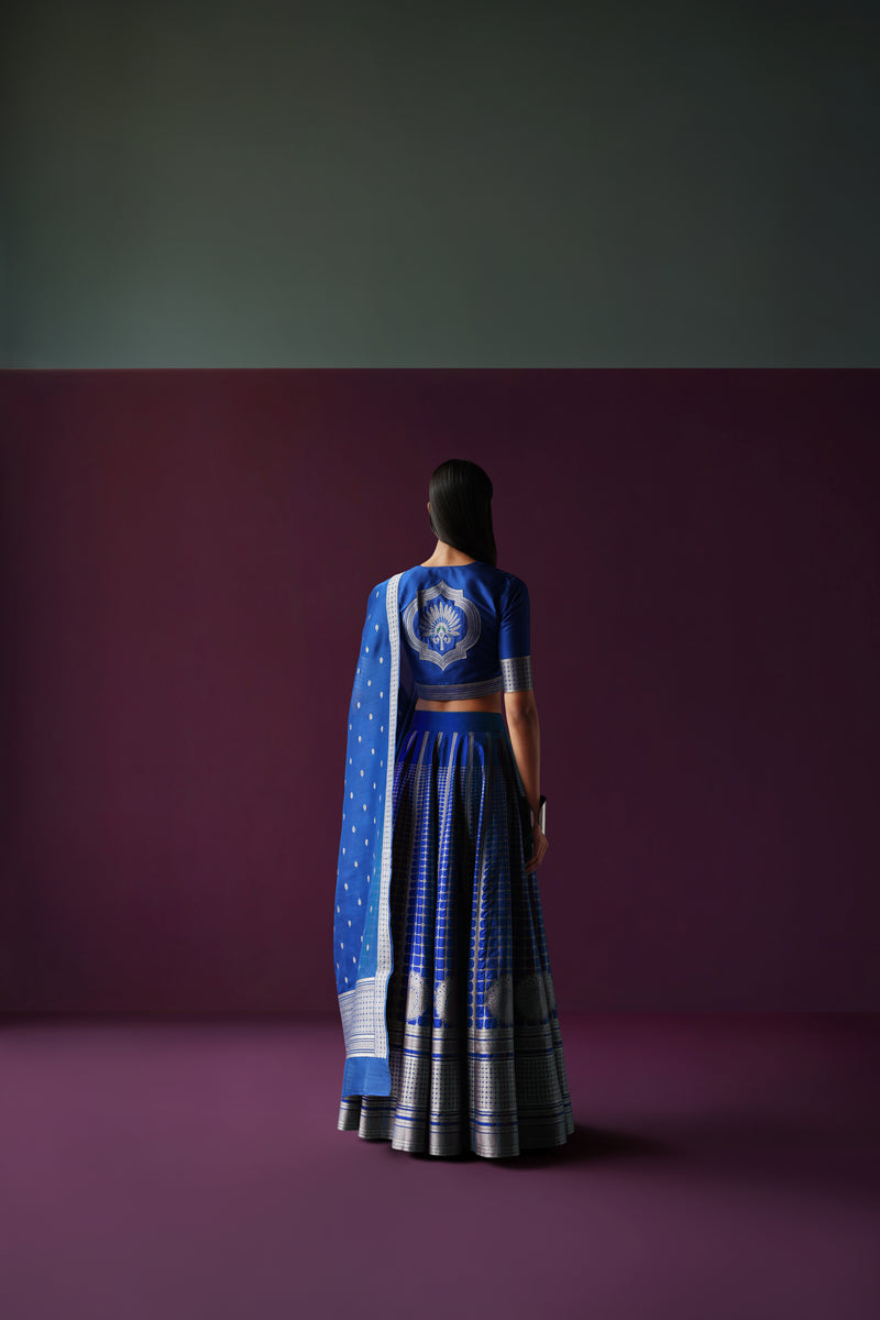 Silk Brocade Lehenga