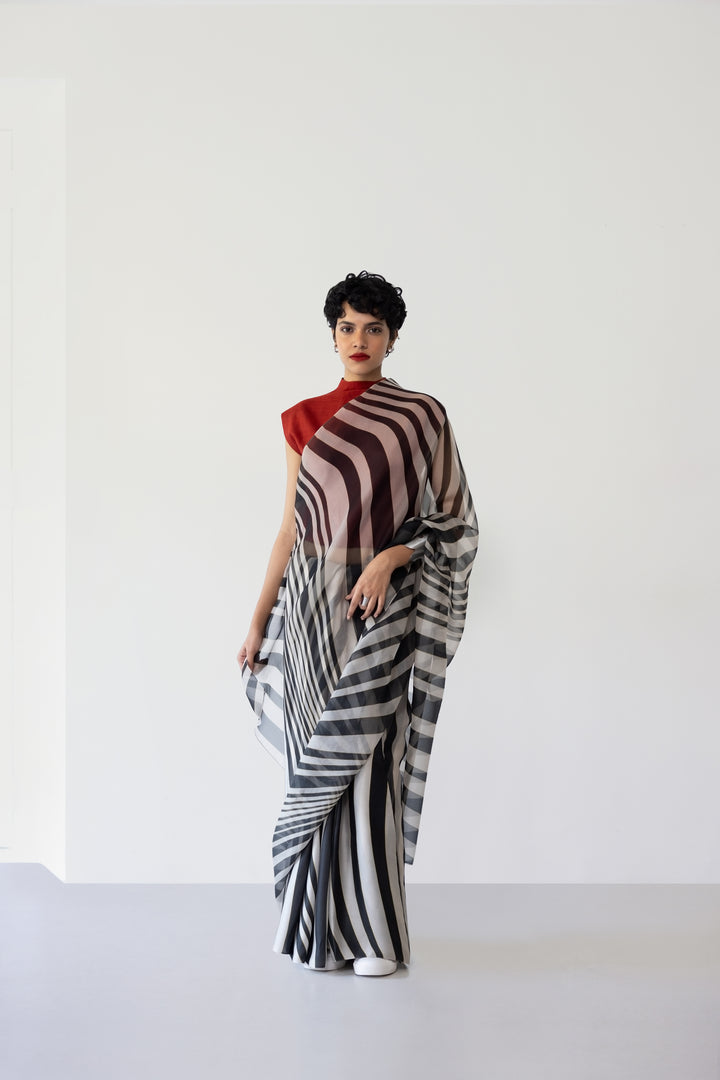 Printed Sari