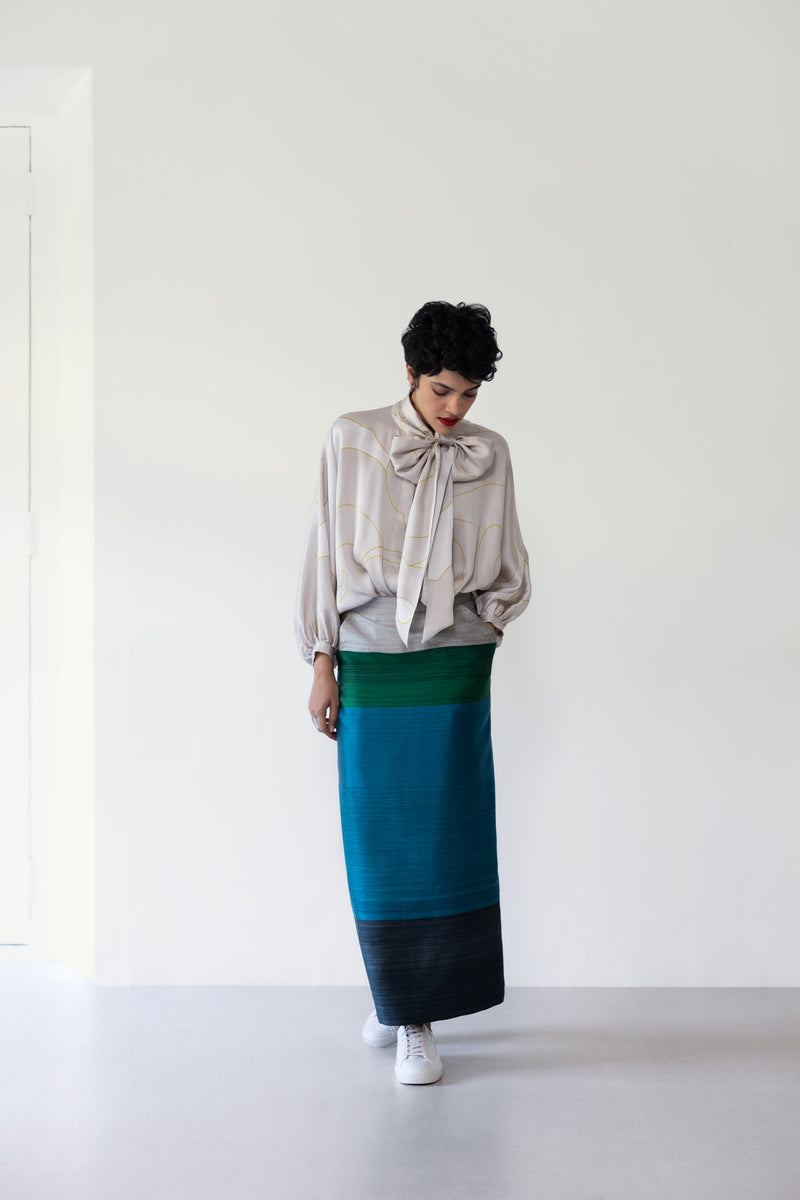 Handwoven Silk Skirt