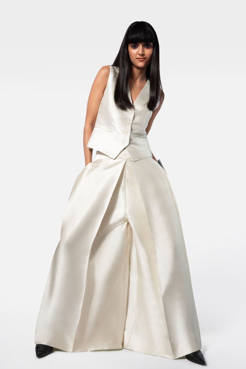 Handwoven Silk Brocade Trouser
