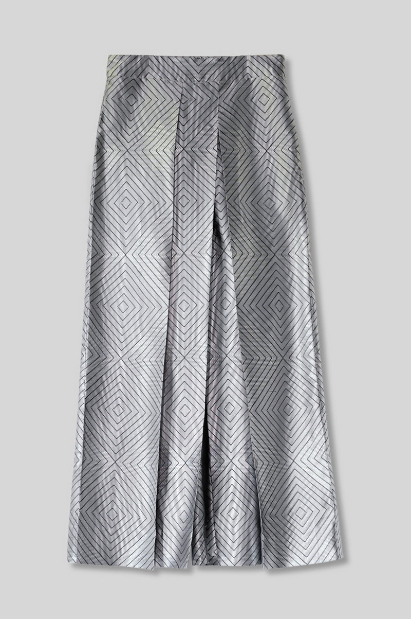 Silk Brocade Palazzo