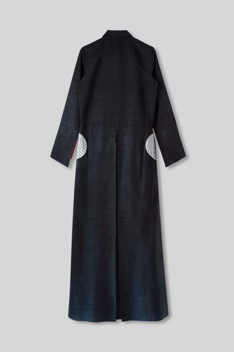 Silk Shirt Dress