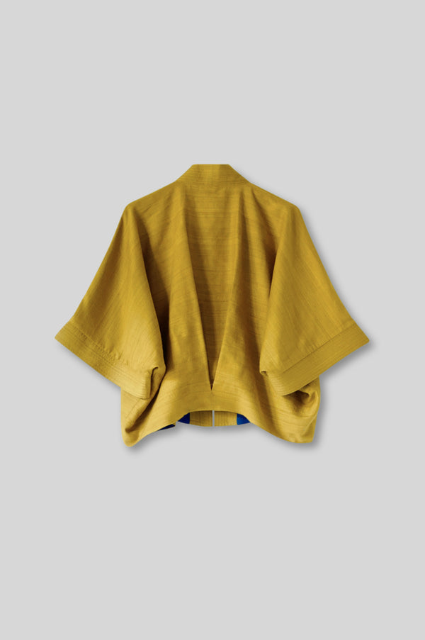 Silk Cropped Jacket