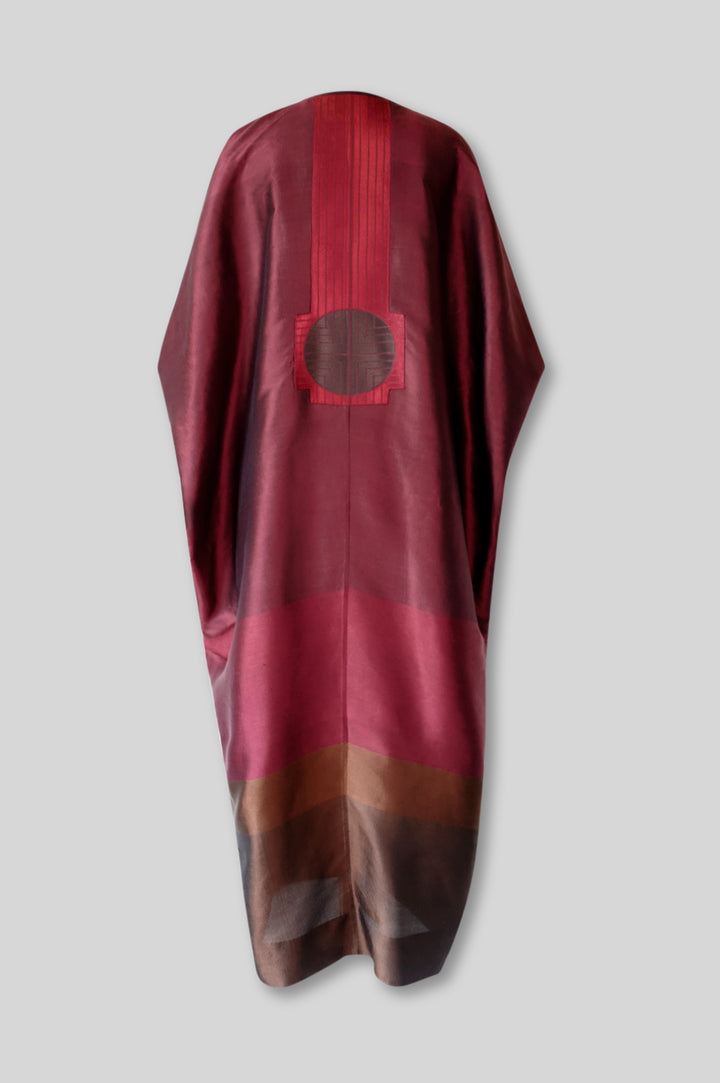 Silk Belted Dress