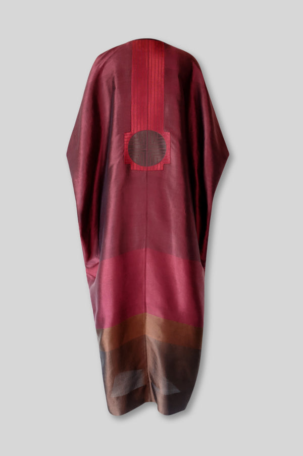 Silk Belted Dress
