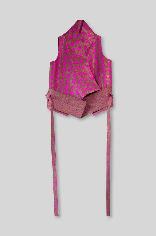 Silk Brocade Waistcoat