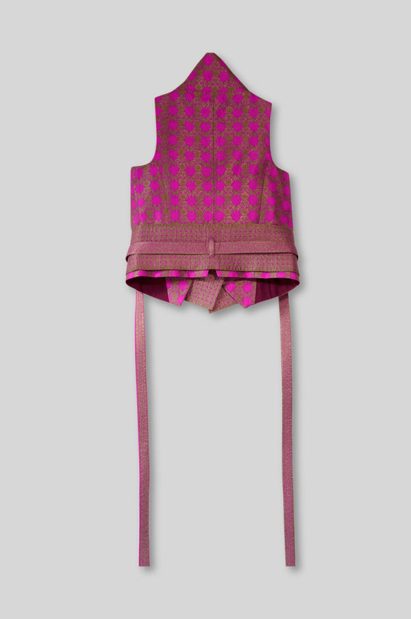Silk Brocade Waistcoat