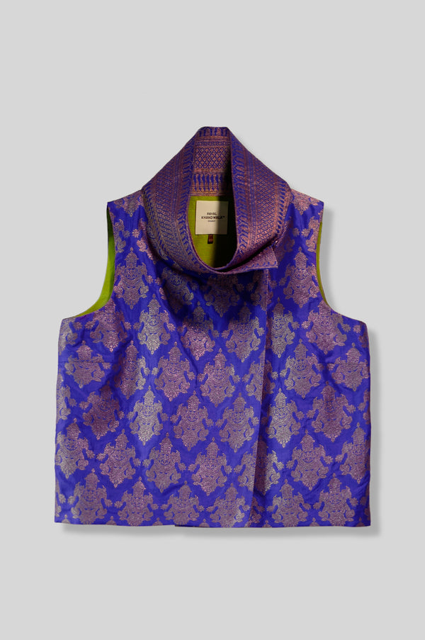 Handwoven Silk Waistcoat