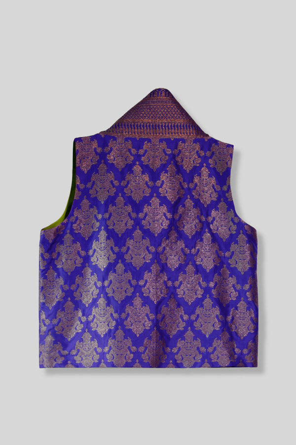 Handwoven Silk Waistcoat