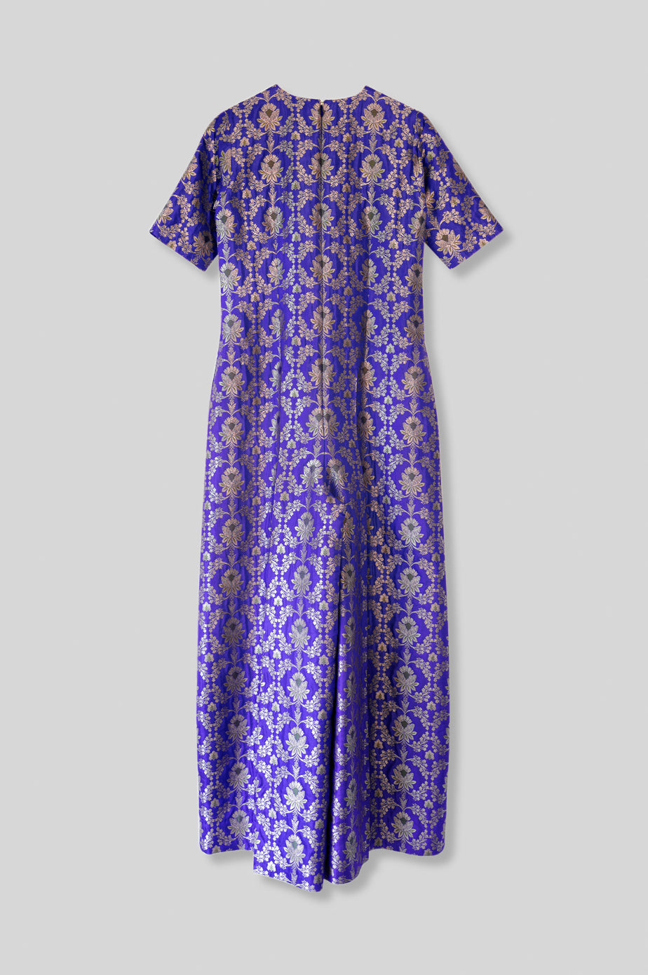 Silk Brocade Jumpsuit