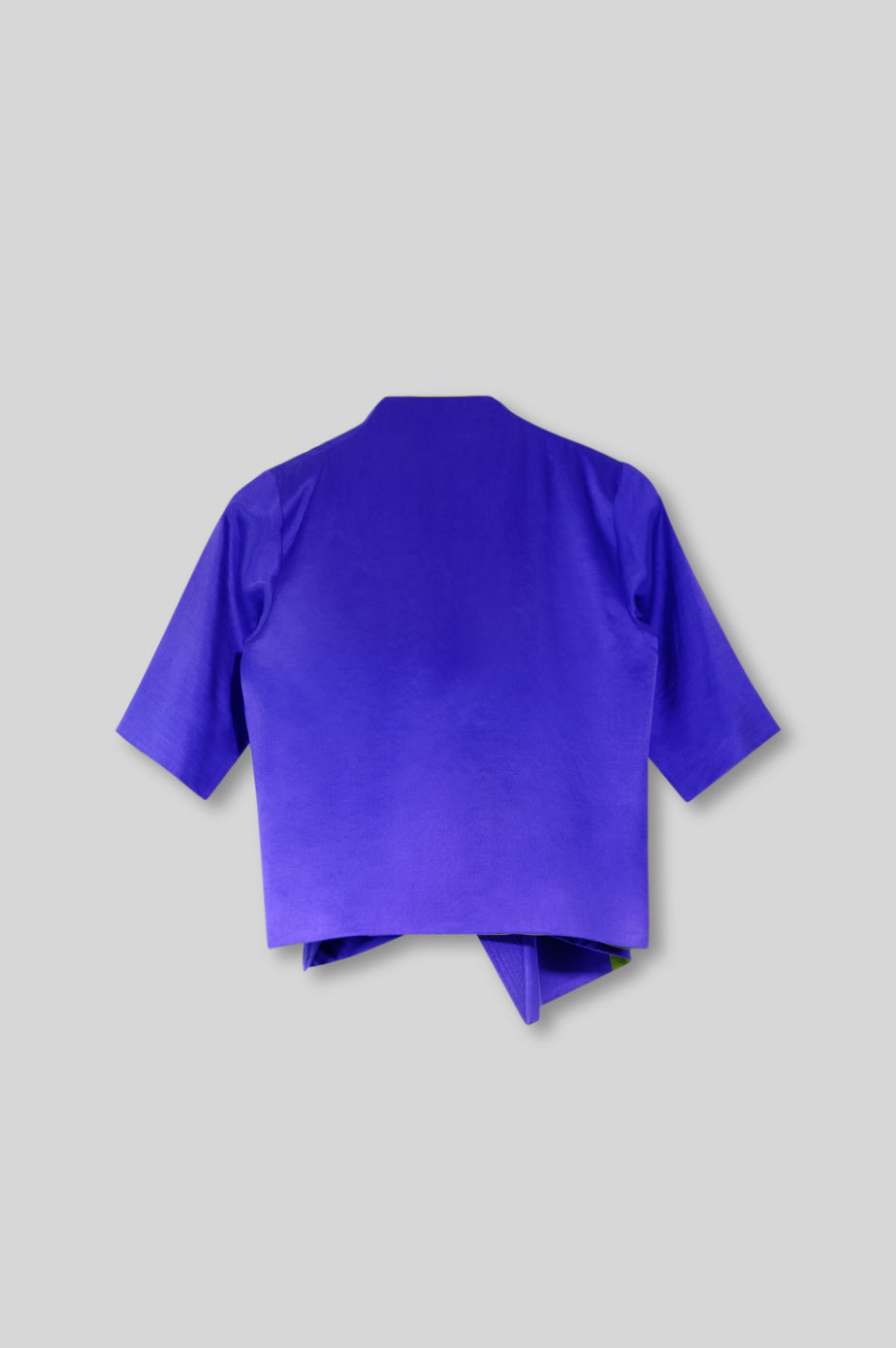Silk Cropped Jacket