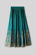 Silk Brocade Skirt