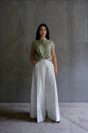 Silk Brocade Palazzo